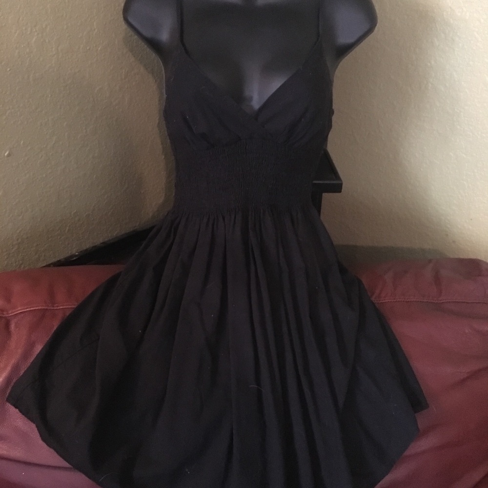 Black strap Summer dress